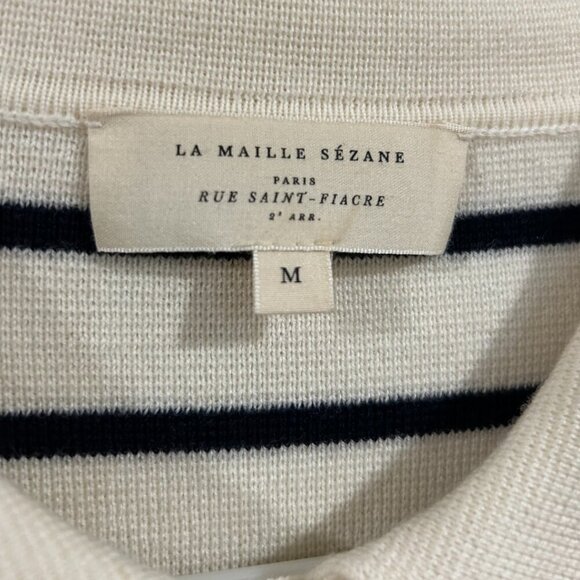 La Maille Sezane Merino Wool Cardigan Size M - Picture 6 of 6